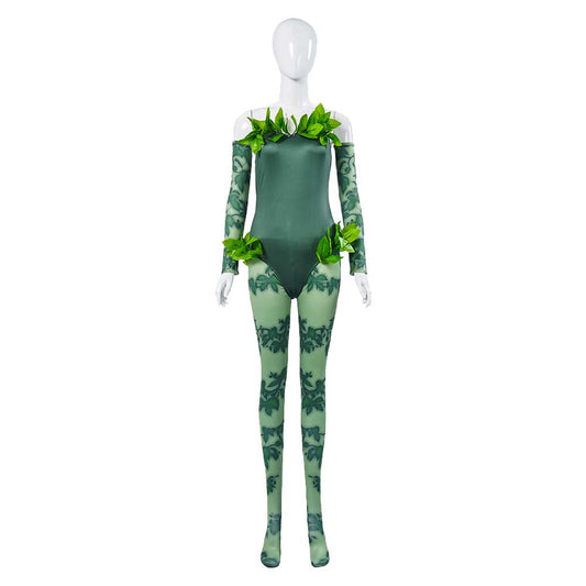 Harley Quinn Poison Ivy Tenue Verte Cosplay Costume