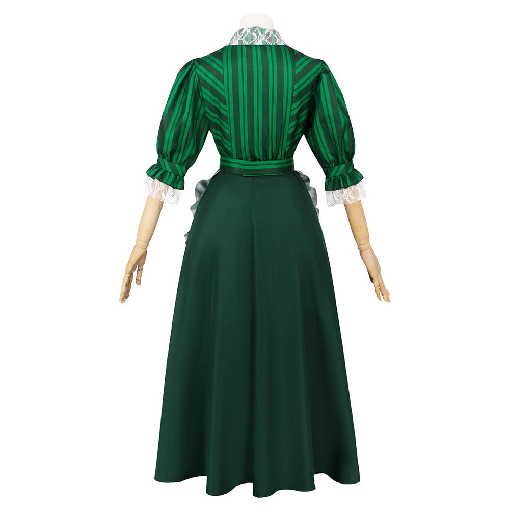 Haunted Mansion Maid Jupe Verte Cosplay Costume