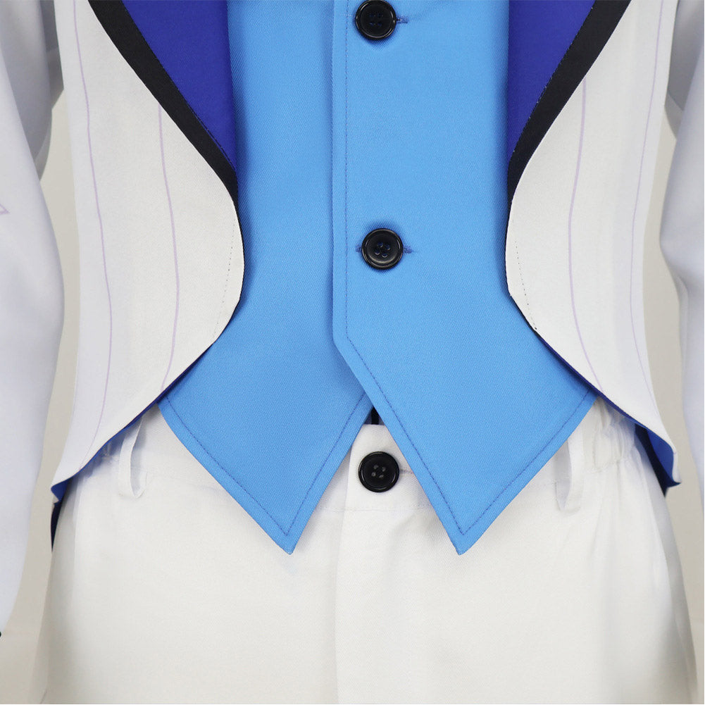 Hazbin Hotel 2 Vox Queue-de-Pie Blanche Cosplay Costume