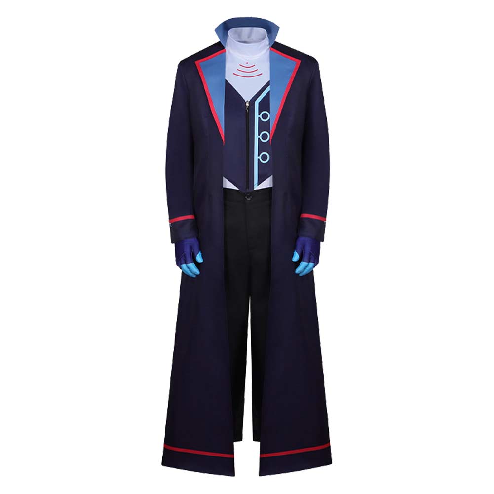 Hazbin Hotel 2 Vox Tenue Noire Cosplay Costume Ver.2