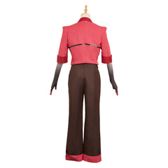 Hazbin Hotel 2(2025) Alastor Tenue Noire et Rouge Cosplay Costume