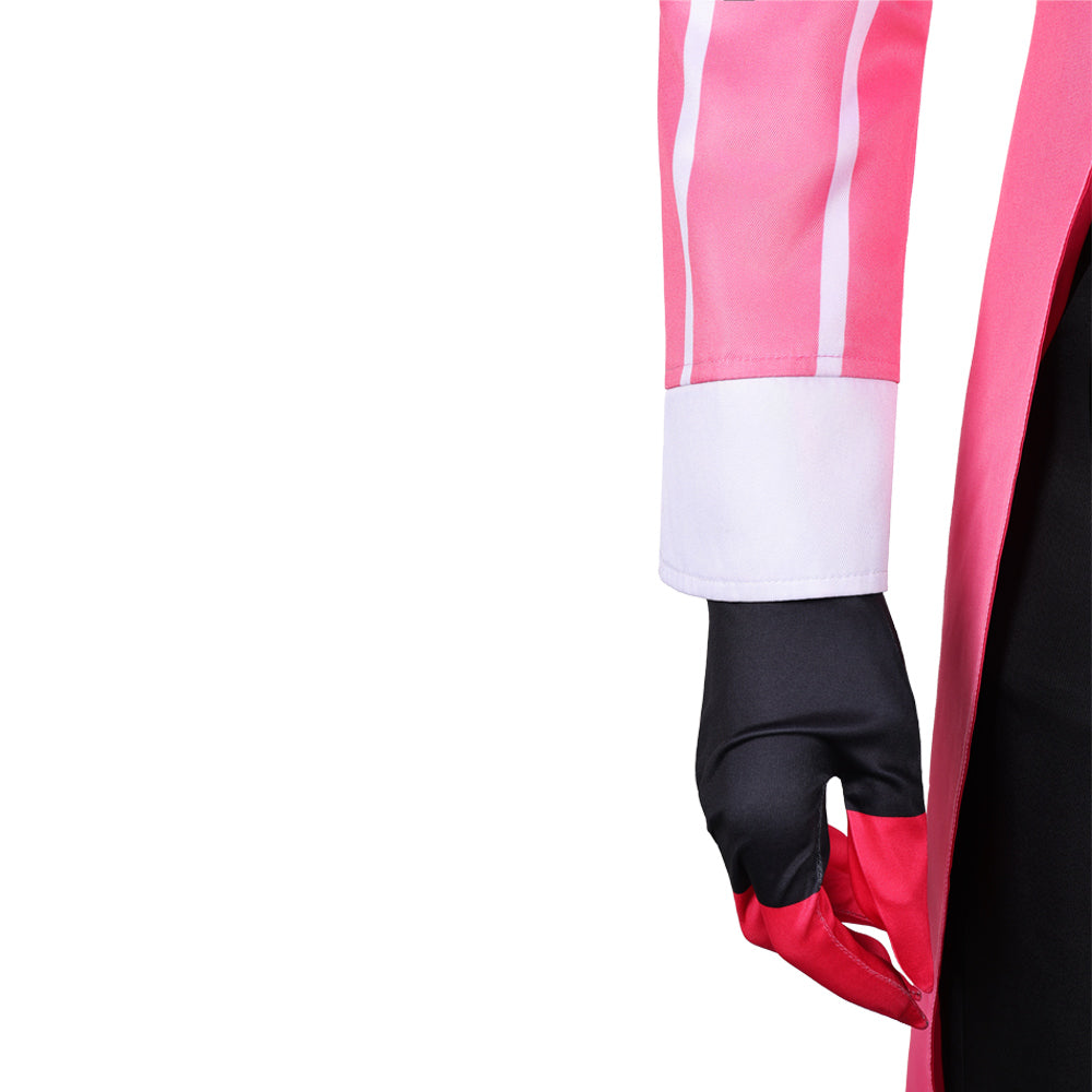 Hazbin Hotel 2(2025) Alastor Tenue Rose et Noire Cosplay Costume