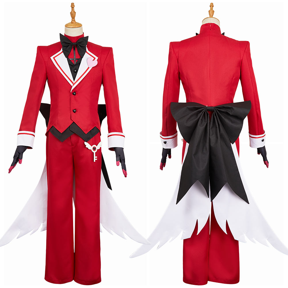 Hazbin Hotel 2(2025) Alastor Tenue Rouge Butler Cosplay Costume