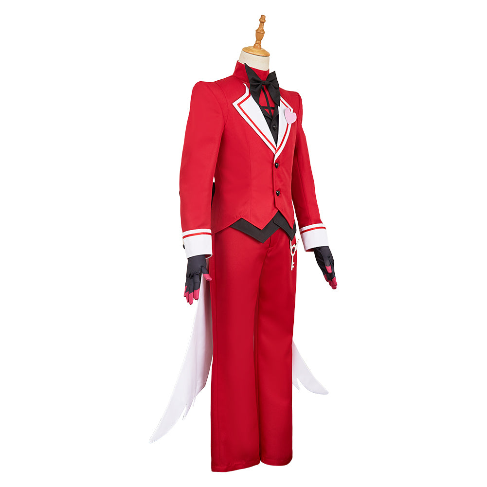 Hazbin Hotel 2(2025) Alastor Tenue Rouge Butler Cosplay Costume