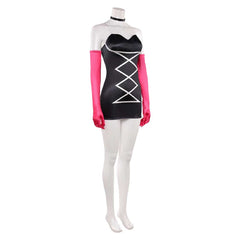 Hazbin Hotel 2(2025) Angel Dust Set de Jupe Noire Cosplay Costume