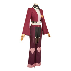 Hazbin Hotel 2(2025) Angel Dust Tenue Rouge Cosplay Costume