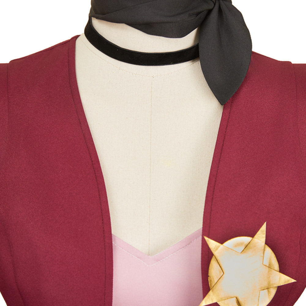Hazbin Hotel 2(2025) Angel Dust Tenue Rouge Cosplay Costume