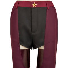 Hazbin Hotel 2(2025) Angel Dust Tenue Rouge Cosplay Costume