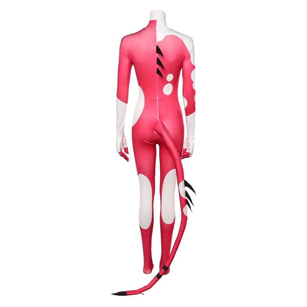 Hazbin Hotel 2(2025) Blitz Combinaison Rouge Cosplay Costume Ver.2