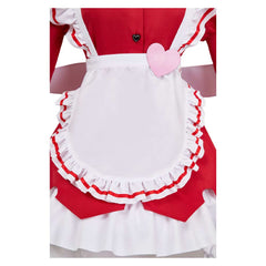 Hazbin Hotel 2(2025) Carmilla Carmine Ensemble Maid Robe Rouge Cosplay Costume
