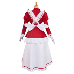 Hazbin Hotel 2(2025) Carmilla Carmine Ensemble Maid Robe Rouge Cosplay Costume
