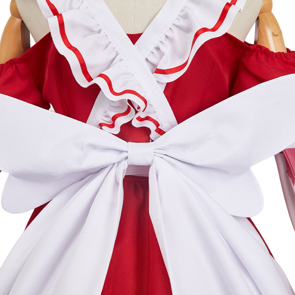 Hazbin Hotel 2(2025) Cherri Bomb Ensemble Maid Robe Rouge Cosplay Costume