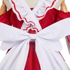 Hazbin Hotel 2(2025) Cherri Bomb Ensemble Maid Robe Rouge Cosplay Costume