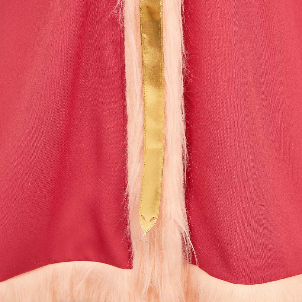 Hazbin Hotel 2(2025) Lucifer Tenue en Peluche Rouge Cosplay Costume