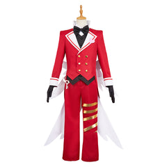 Hazbin Hotel 2(2025) Lucifer Tenue Rouge Butler Cosplay Costume