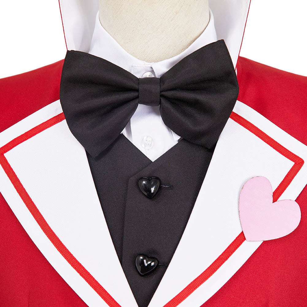 Hazbin Hotel 2(2025) Lucifer Tenue Rouge Butler Cosplay Costume