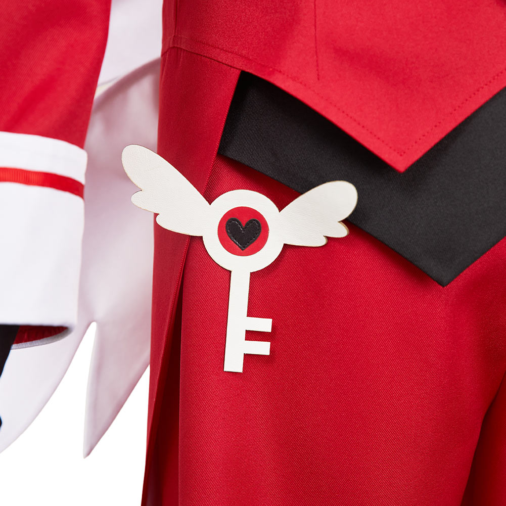 Hazbin Hotel 2(2025) Lucifer Tenue Rouge Butler Cosplay Costume