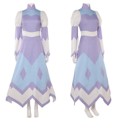 Hazbin Hotel 2(2025) Sera Tenue Violette et Blanche Cosplay Costume