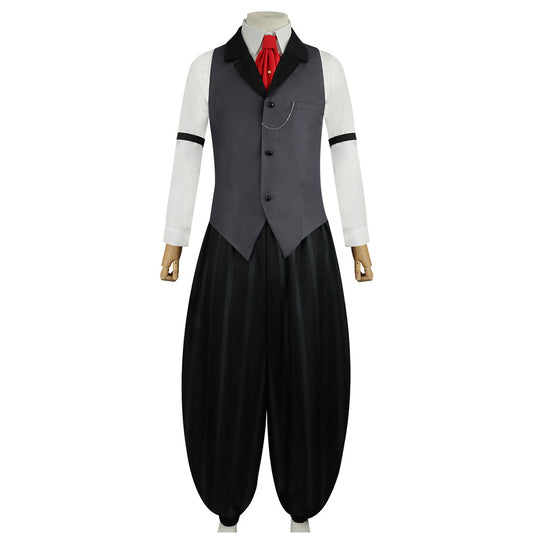 Hazbin Hotel 2(2025) Sir Pentious Tenue de Gliet Grise Cosplay Costume