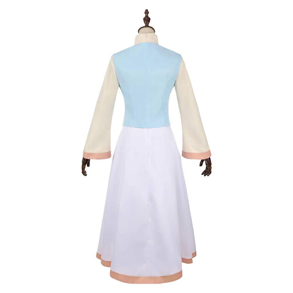 Hazbin Hotel 2(2025) St. Peter Tenue Bleu et Jaune Cosplay Costume