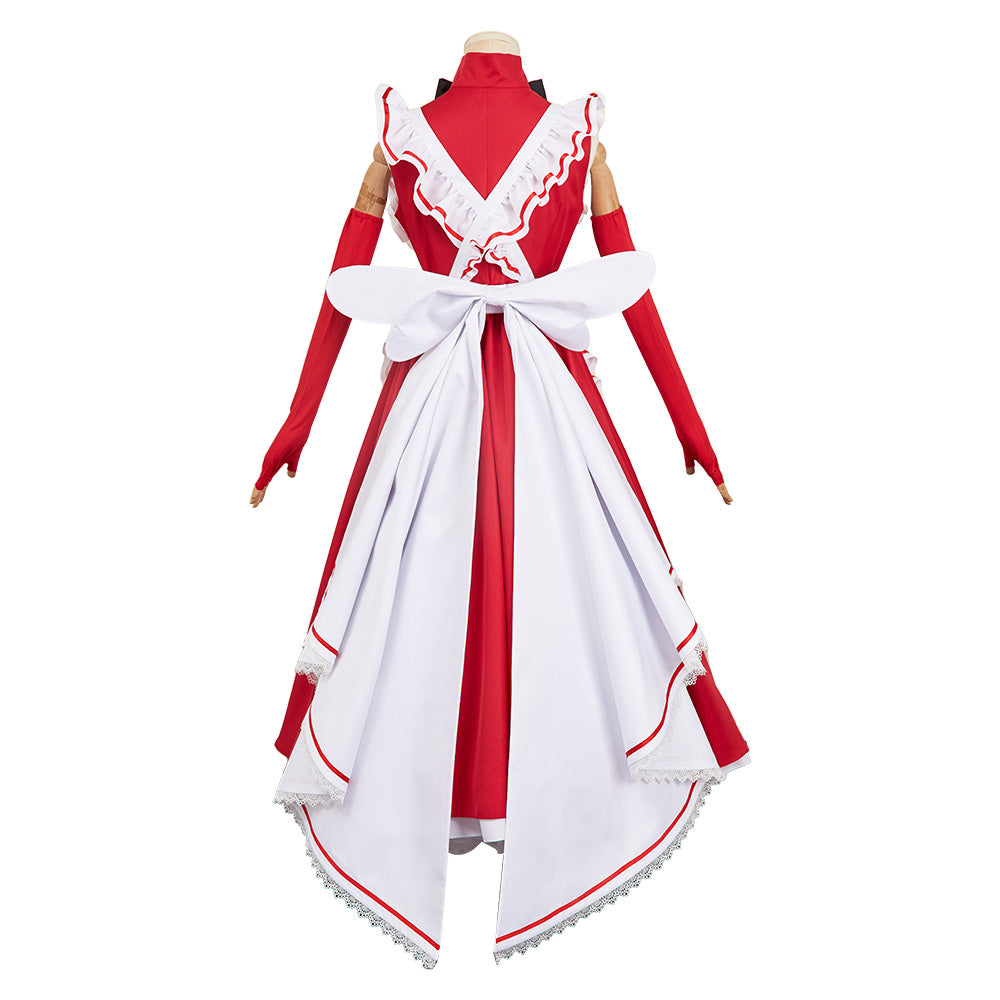 Hazbin Hotel 2(2025) Vaggie Ensemble Maid Robe Rouge Cosplay Costume