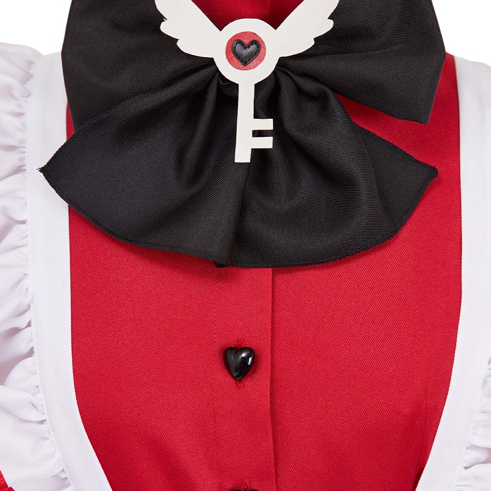 Hazbin Hotel 2(2025) Vaggie Ensemble Maid Robe Rouge Cosplay Costume