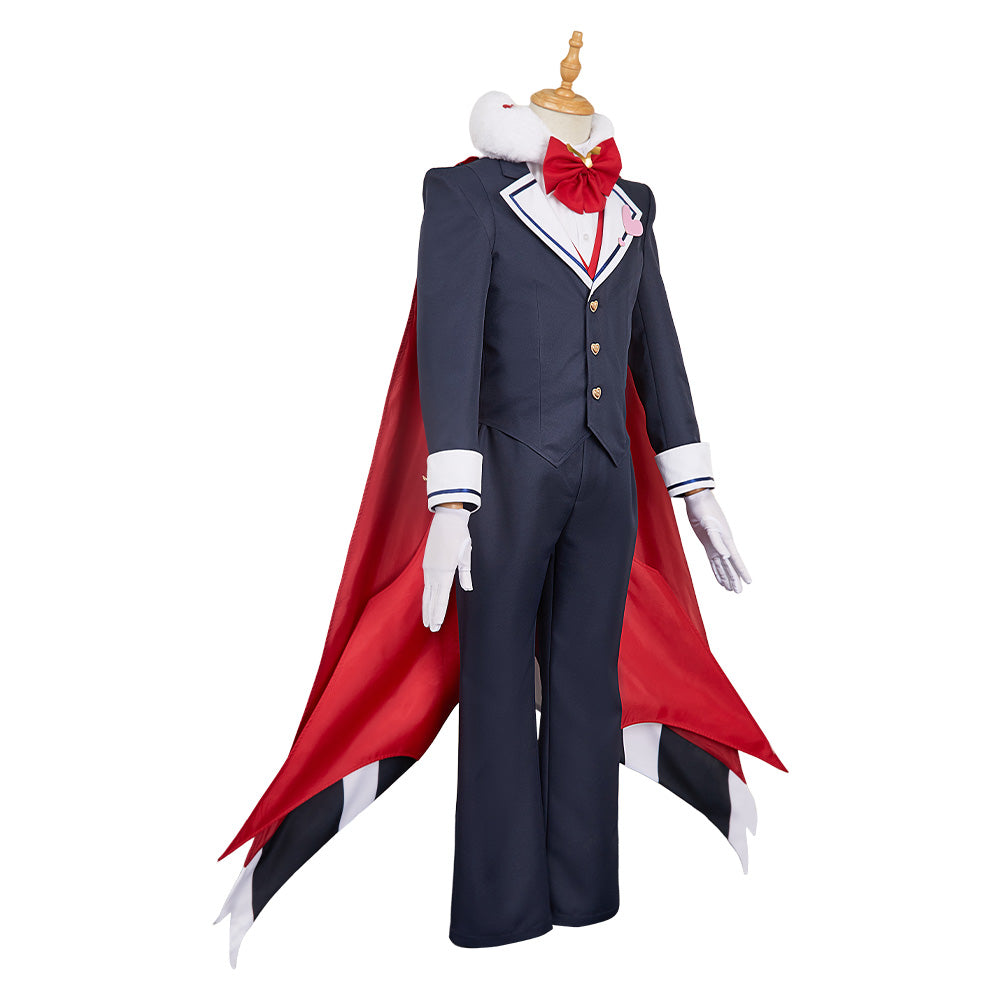 Hazbin Hotel 2(2025) Valentino Tenue Noire Butler Cosplay Costume