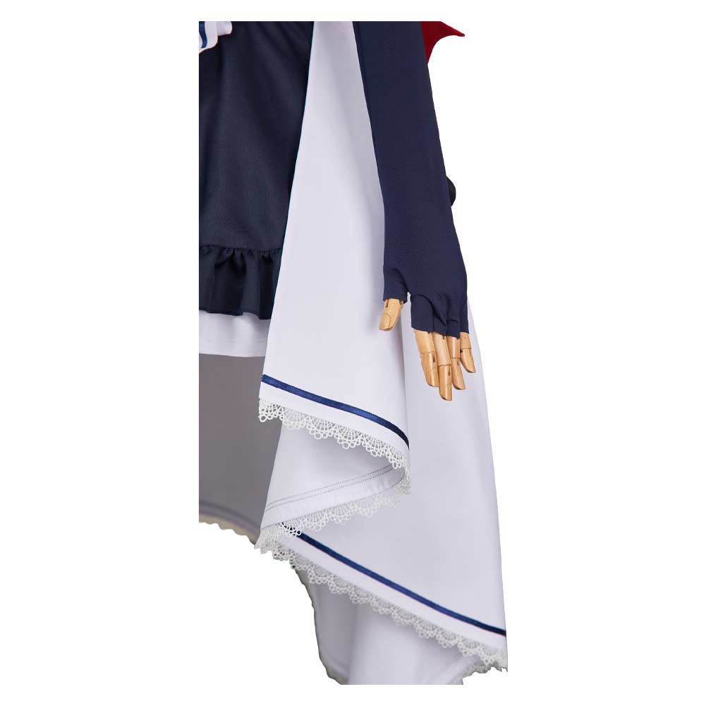 Hazbin Hotel 2(2025) Velvette Ensemble Maid Robe Rouge et Noire Cosplay Costume