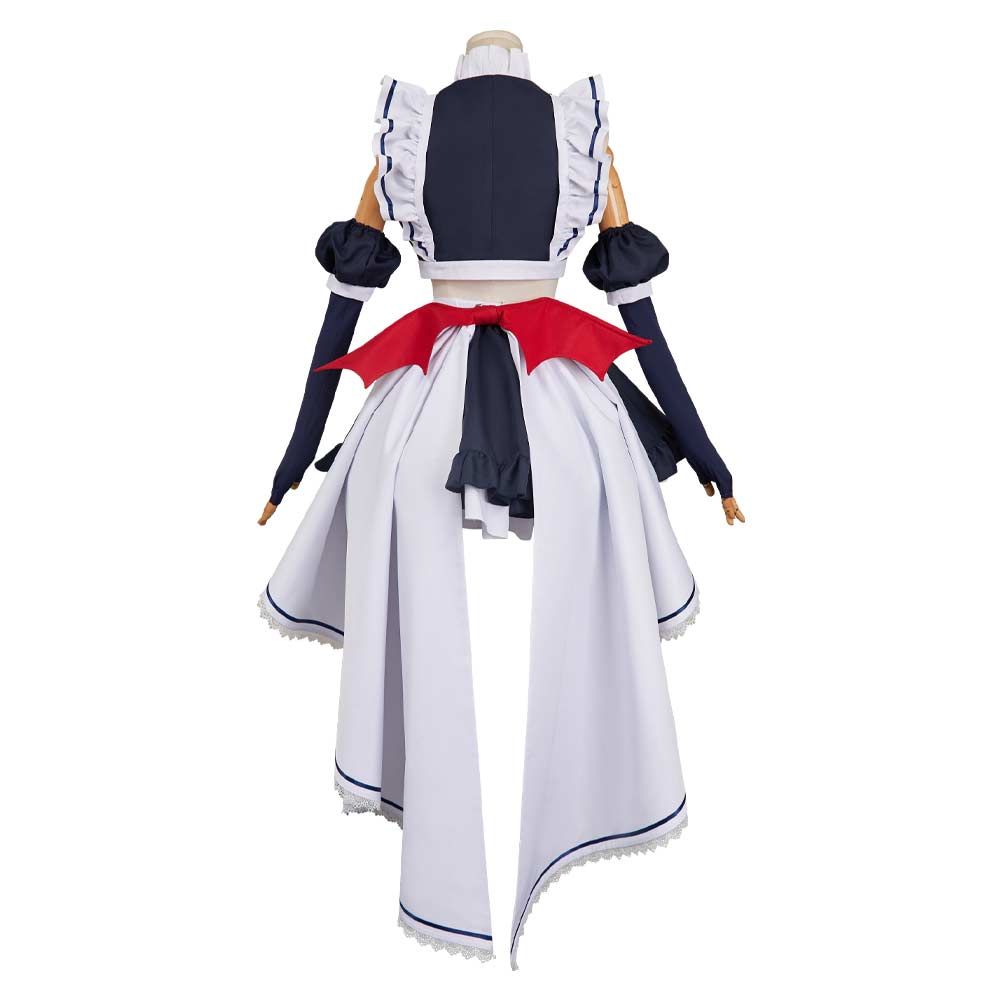 Hazbin Hotel 2(2025) Velvette Ensemble Maid Robe Rouge et Noire Cosplay Costume
