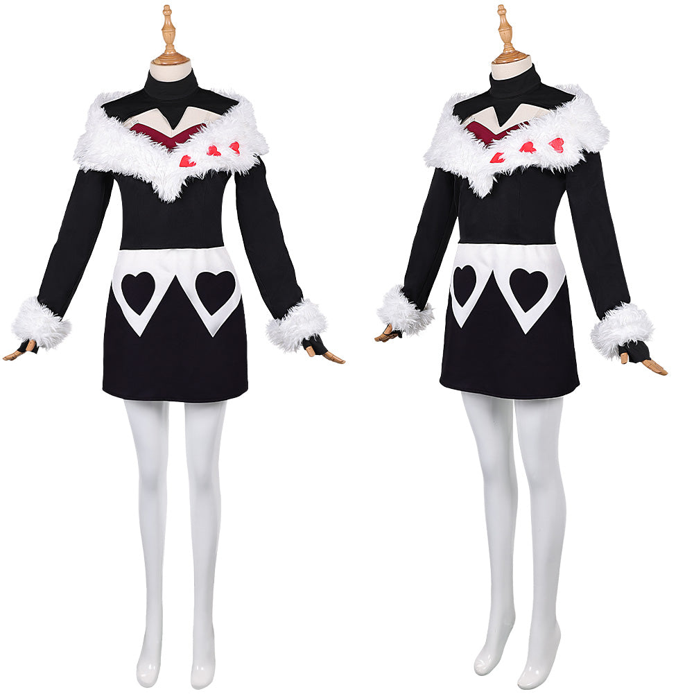 Hazbin Hotel 2(2025) Velvette Tenue Noire Cosplay Costume