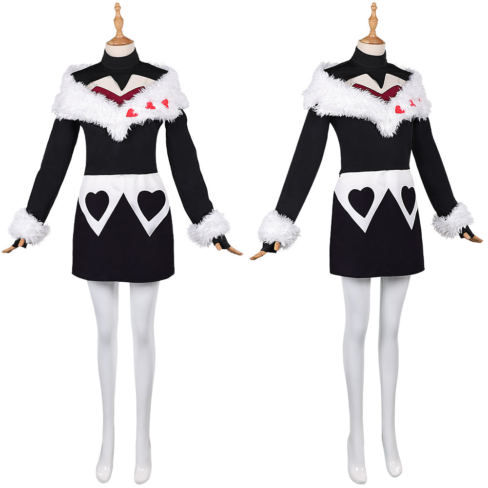 Hazbin Hotel 2(2025) Velvette Tenue Noire Cosplay Costume