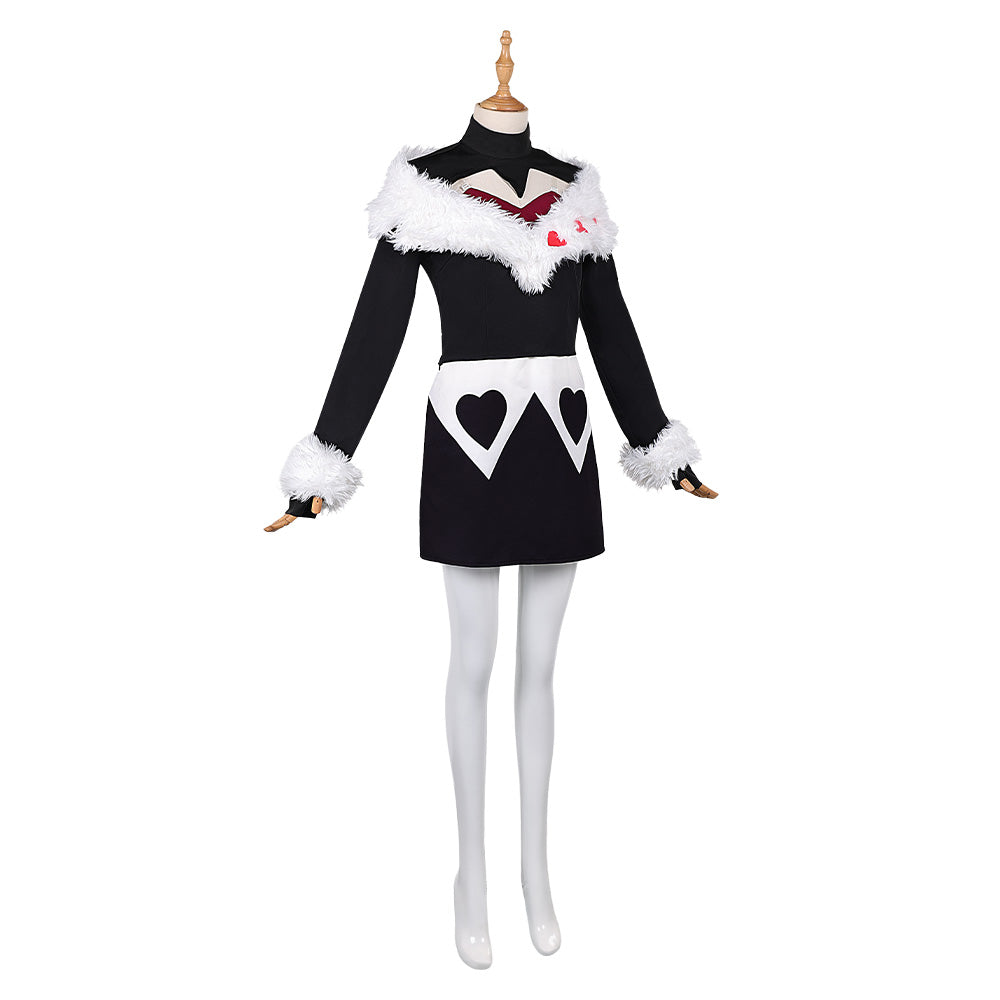 Hazbin Hotel 2(2025) Velvette Tenue Noire Cosplay Costume