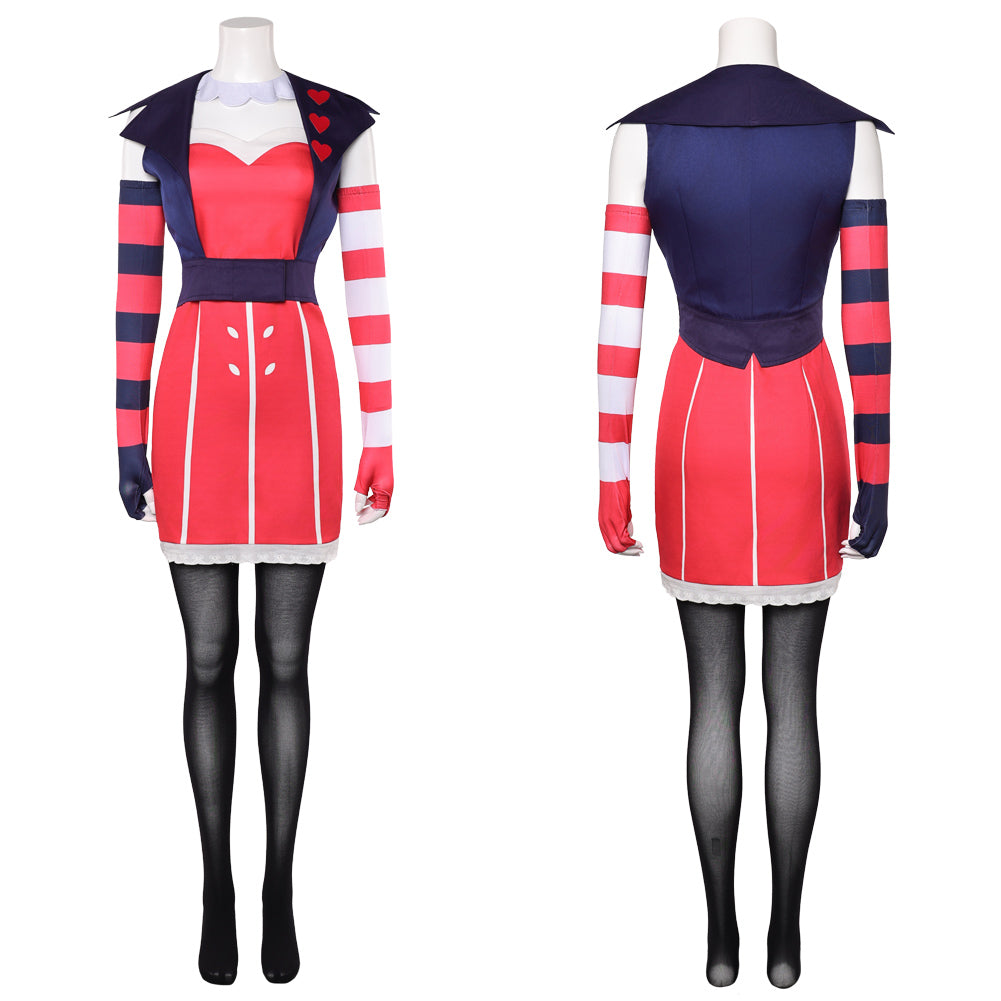Hazbin Hotel 2(2025) Velvette Tenue Rouge Cosplay Costume