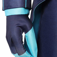 Hazbin Hotel 2(2025) Vox Tenue Imprimée Bleue Cosplay Costume