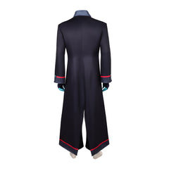 Hazbin Hotel Saison 2(2025) Vox Trench Long Noir Cosplay Costume