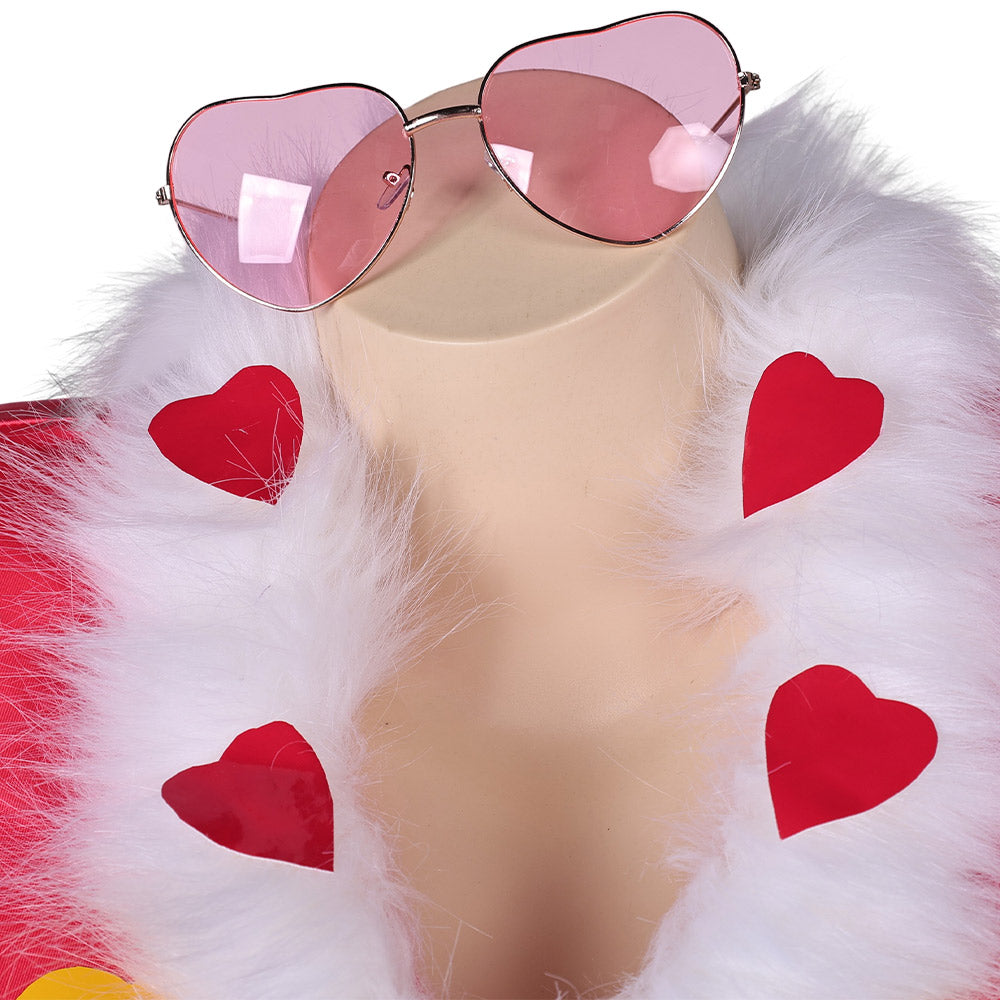 Hazbin Hotel Valentino Lingerie pour Femme Cosplay Costume