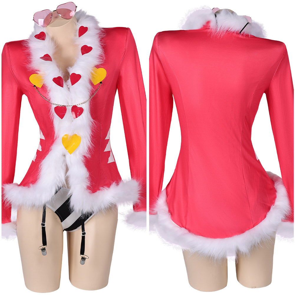 Hazbin Hotel Valentino Lingerie pour Femme Cosplay Costume