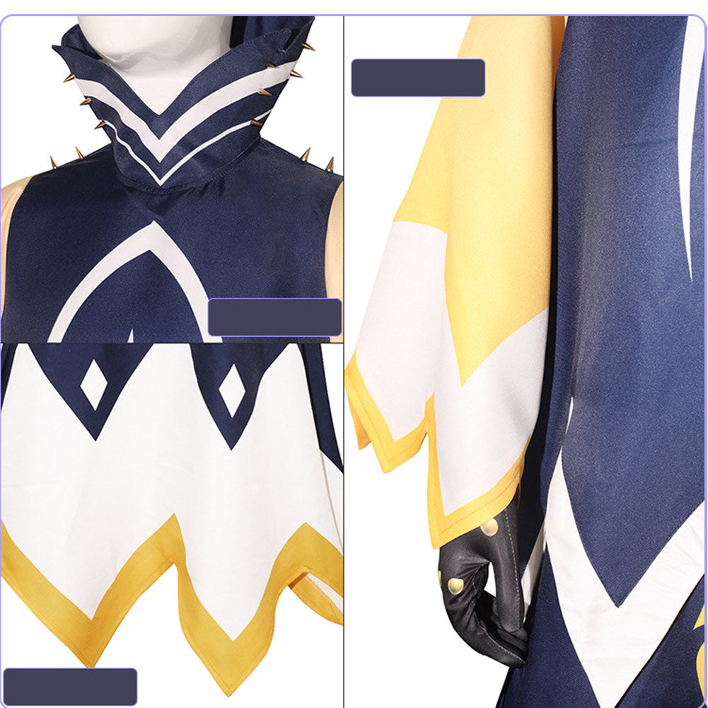 Hazbin Hotel(2024) Adam Tenue Bleue Cosplay Costume