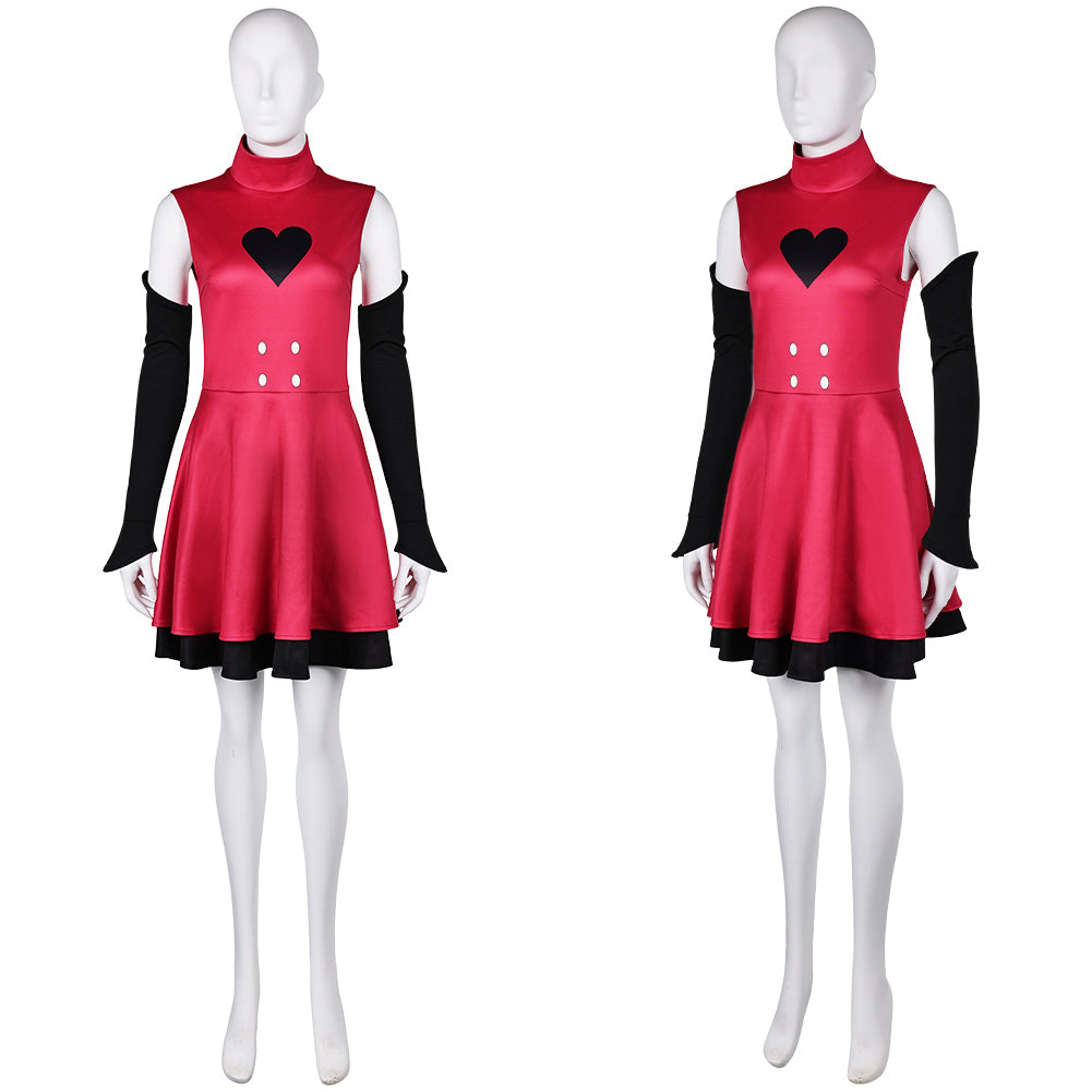 Hazbin Hotel(2024) Charlie Morningstar Démon Complet Cosplay Costume