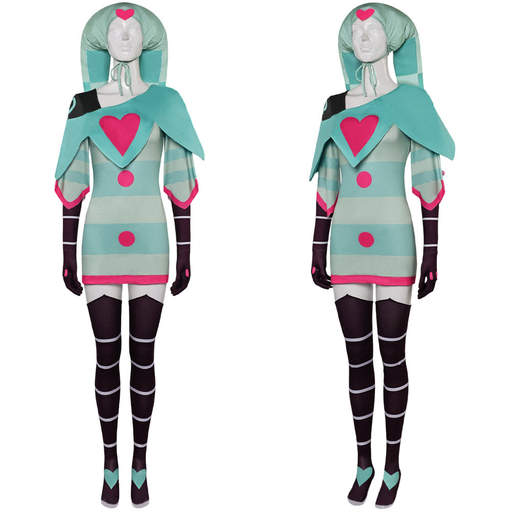 Hazbin Hotel(2024) Fizzarolli Pyjama Robe Cosplay Costume
