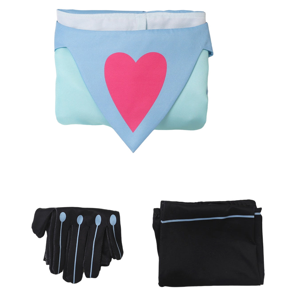 Hazbin Hotel(2024) Fizzarolli Pyjama Robe Courte Cosplay Costume