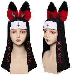 Hazbin Hotel(2024) Nonne Alastor Chapeau Cosplay Accessoire