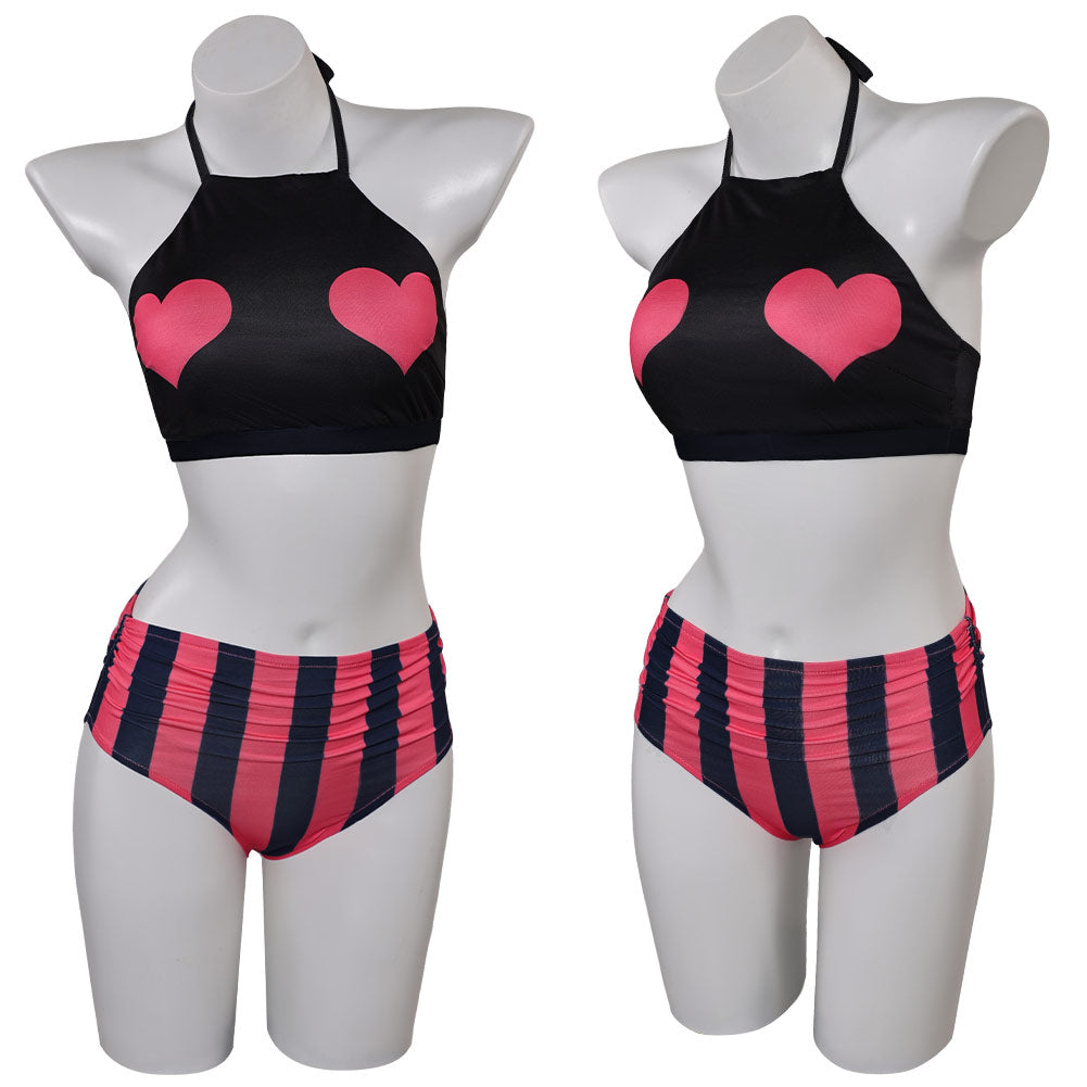 Hazbin Hotel(2024) Velvette Maillot de Bain Bikini Cosplay Costume