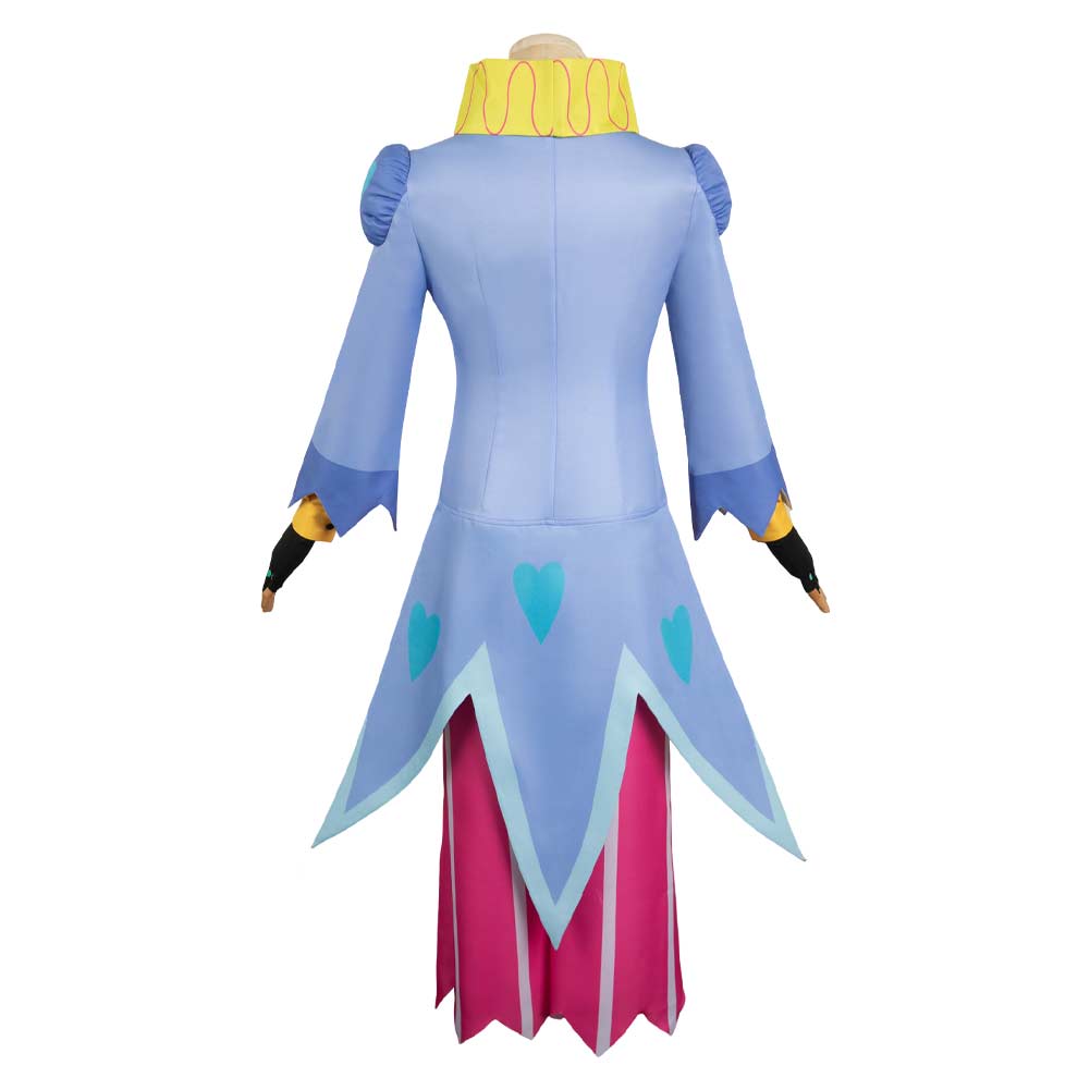 Helluva Boss 2 Fizzarolli Tenue Rose Cosplay Costume