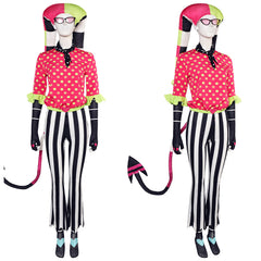 Helluva Boss 2 Fizzarolli Tenue Rouge à Pois Cosplay Costume