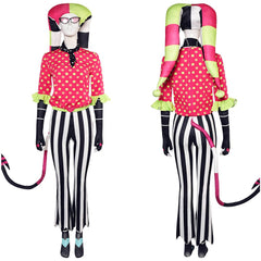 Helluva Boss 2 Fizzarolli Tenue Rouge à Pois Cosplay Costume