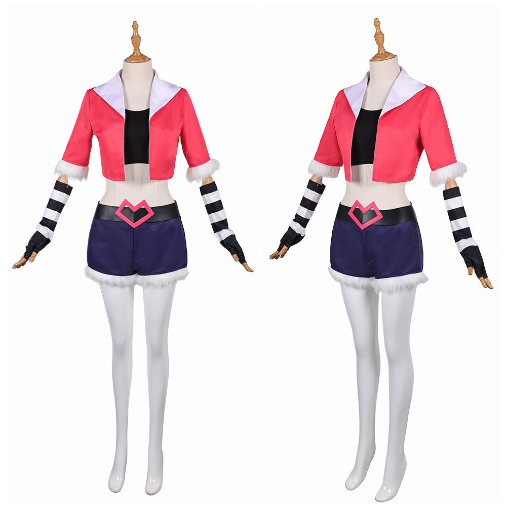 Helluva Boss 3(2025) Velvette Tenue Rouge et Noire Cosplay Costume