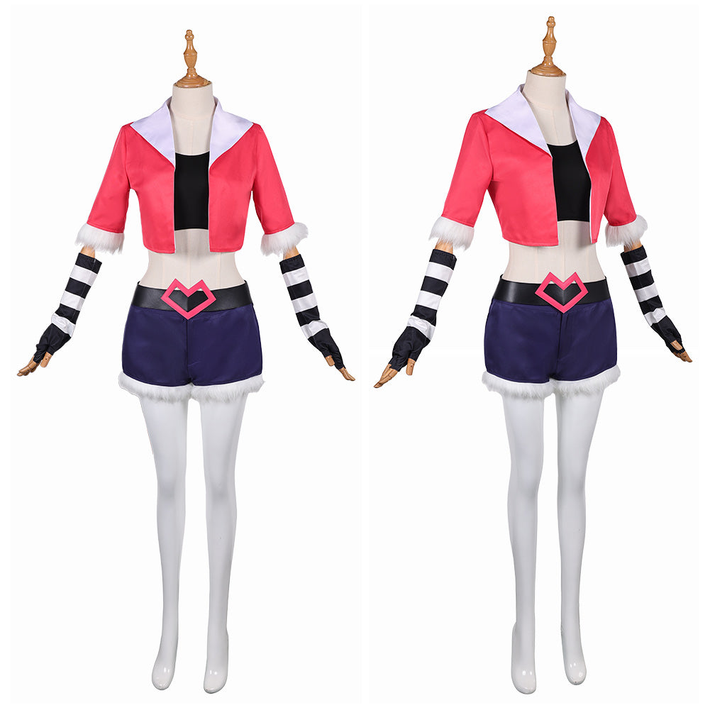 Helluva Boss 3(2025) Velvette Tenue Rouge et Noire Cosplay Costume