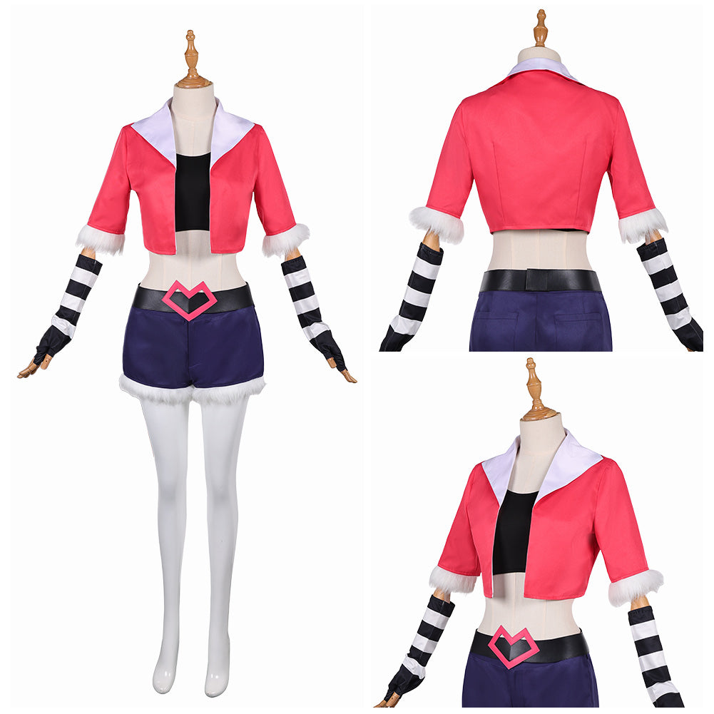 Helluva Boss 3(2025) Velvette Tenue Rouge et Noire Cosplay Costume