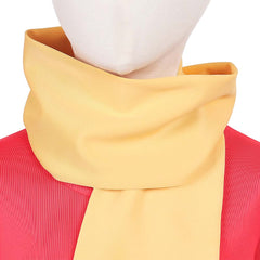 Hilda Tenue Rouge et Bleue Cosplay Costume